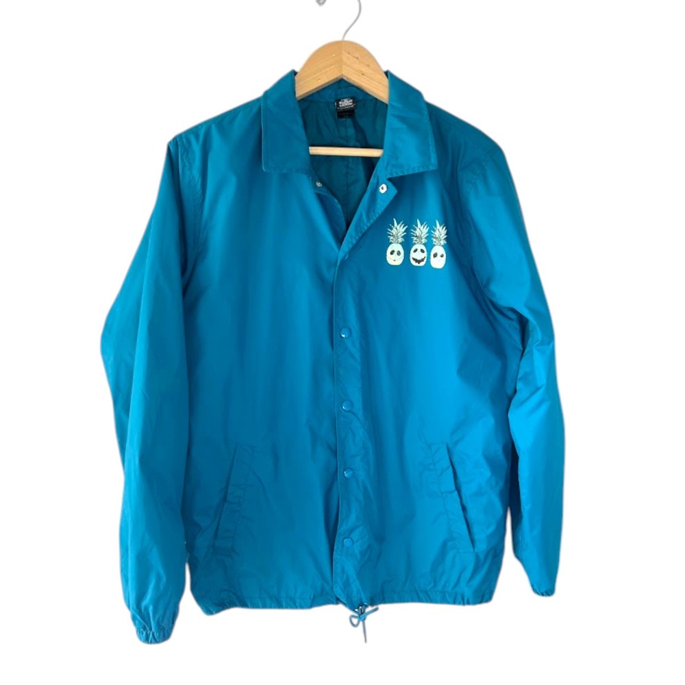 Her‎ Universe Disney Nightmare Before Christmas Jack Sally Coach Jacket Teal M